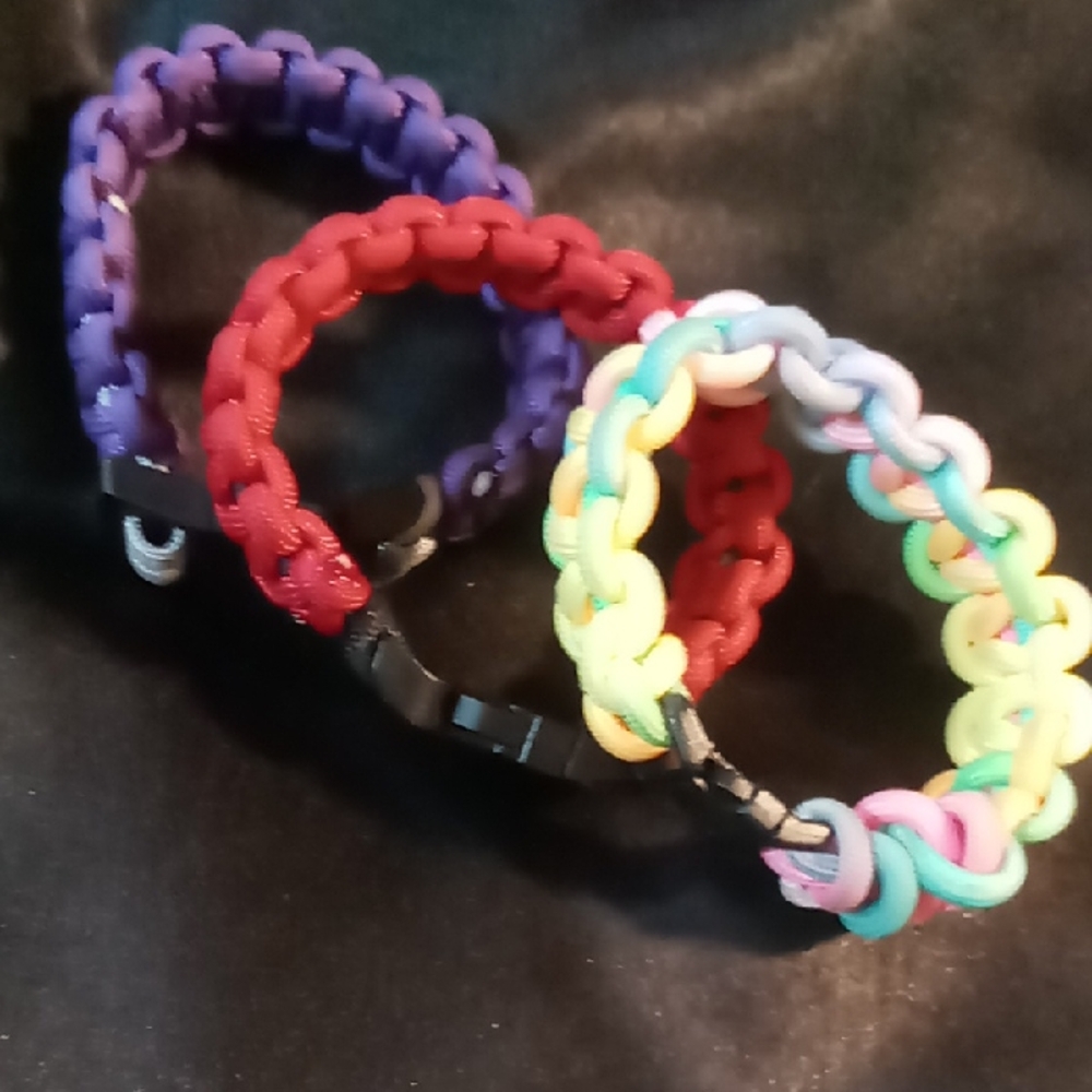 Colorful Kids Paracord Bracelets